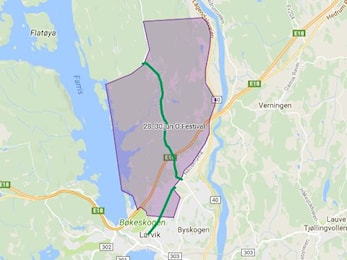 Terrengsperring i forbindelse med O-festivalen 2019